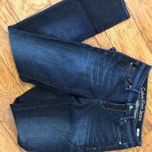 Calvin Klein straight leg jeans